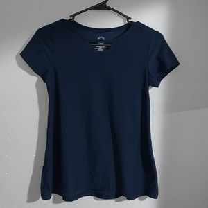 navy blue shirt